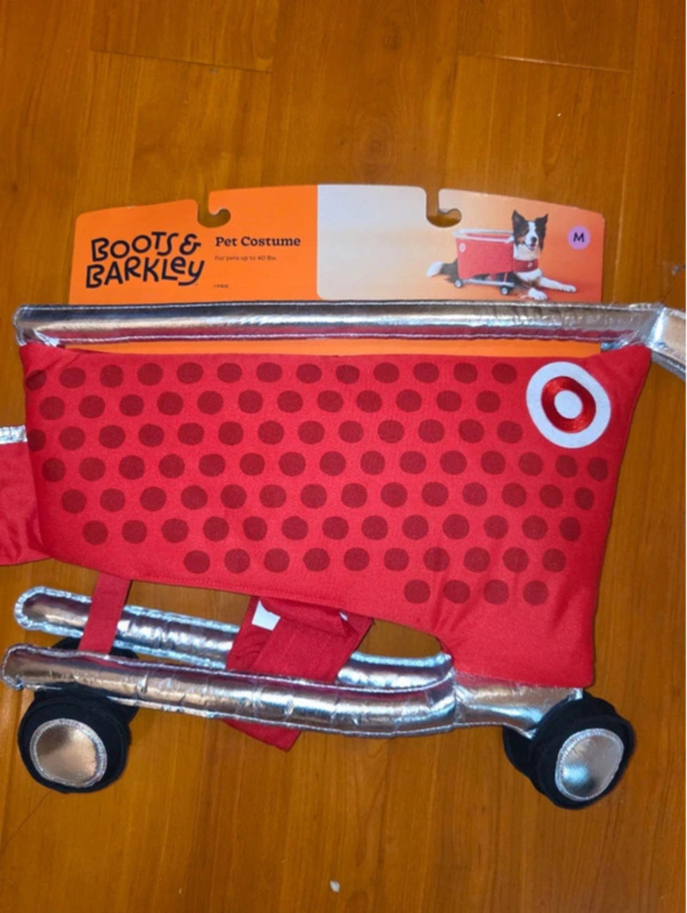 Target cart dog costume med